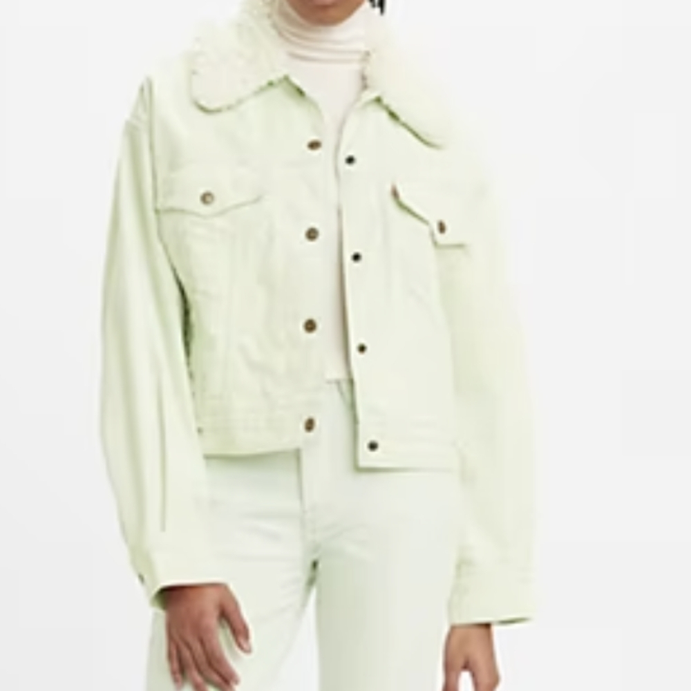 Baby Cropped Trucker Jacket